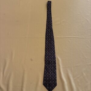 Vintage Mickey Mouse & Co Walt Disney Men's Necktie Tie Polyester Black/gray